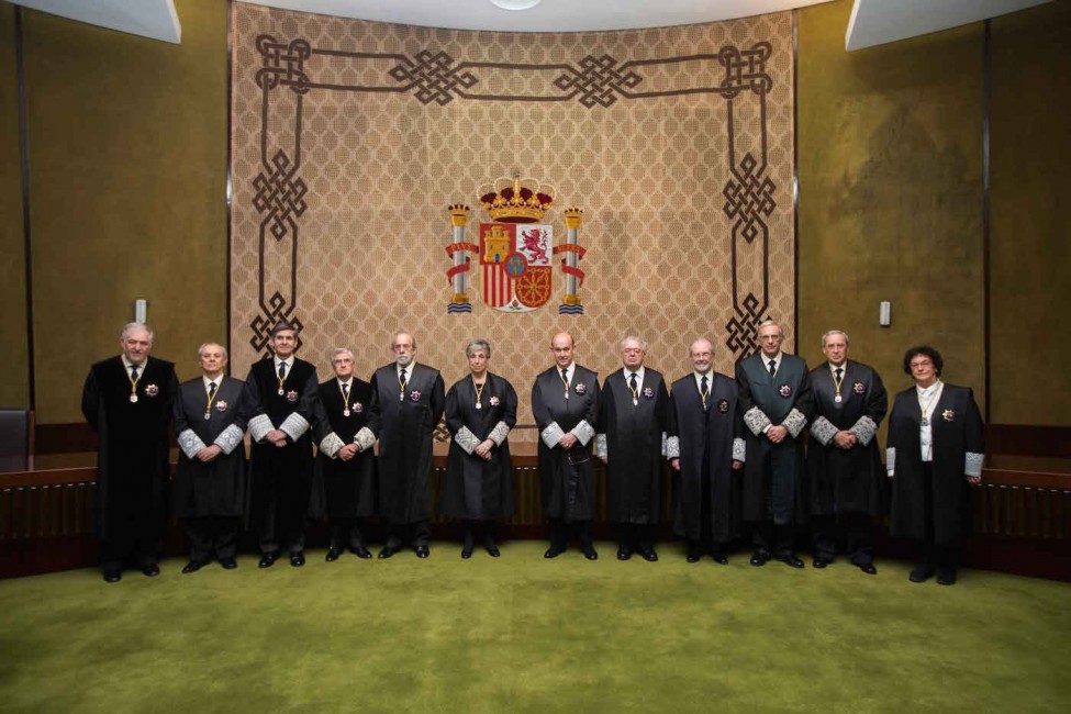 Magistrados del Tribunal Constitucional. Foto: TC - 