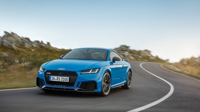 Los nuevos Audi TT RS Coupé y TT RS Roadster