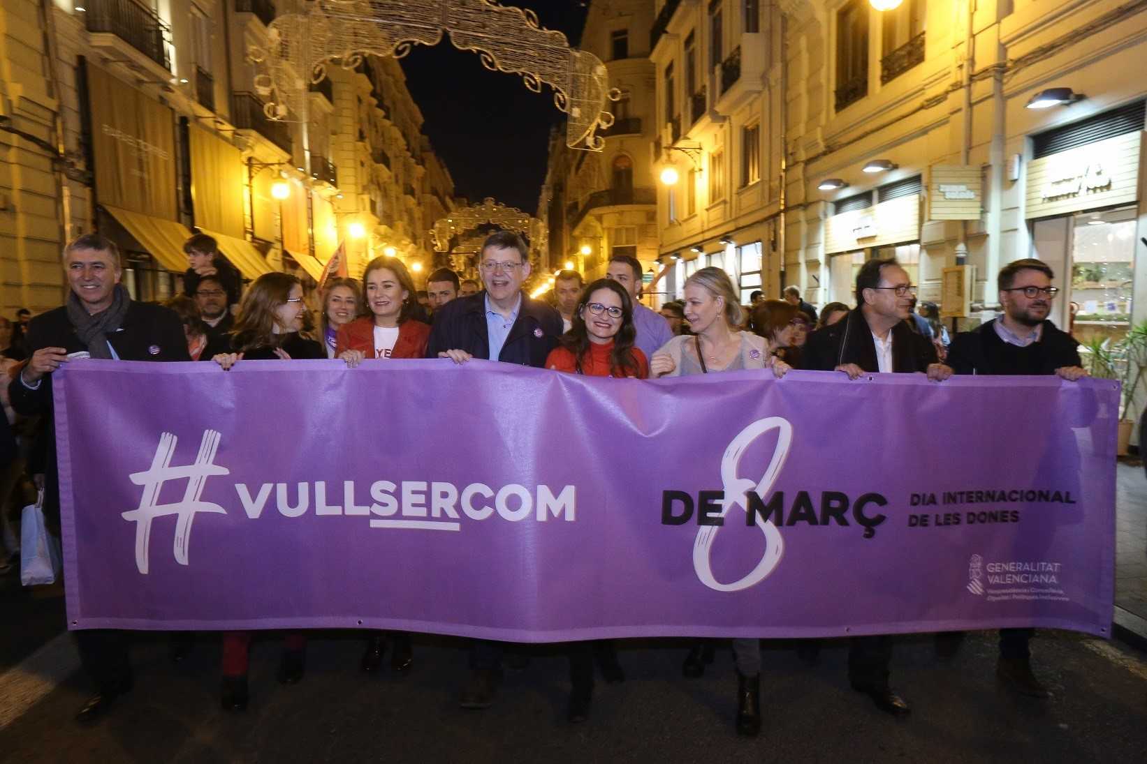 Oltra destaca que las mujeres del 