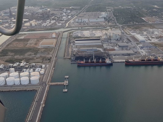 Rover Alcisa construirá este año el nuevo muelle de graneles líquidos de PortCastelló