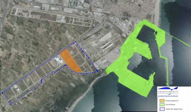 Valenciaport firma la venta de la parcela de Parc Sagunt a Tempe, filial de Inditex