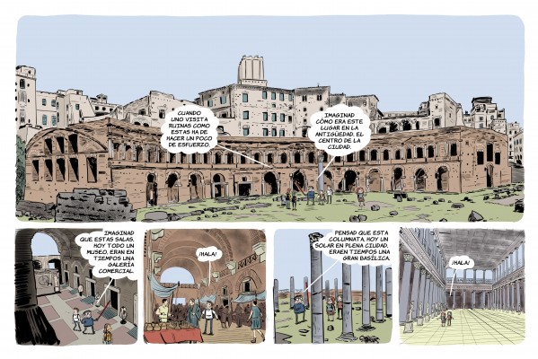 Un profesor de Burriana crea una pionera 'Historia del Arte' ¡en cómic!