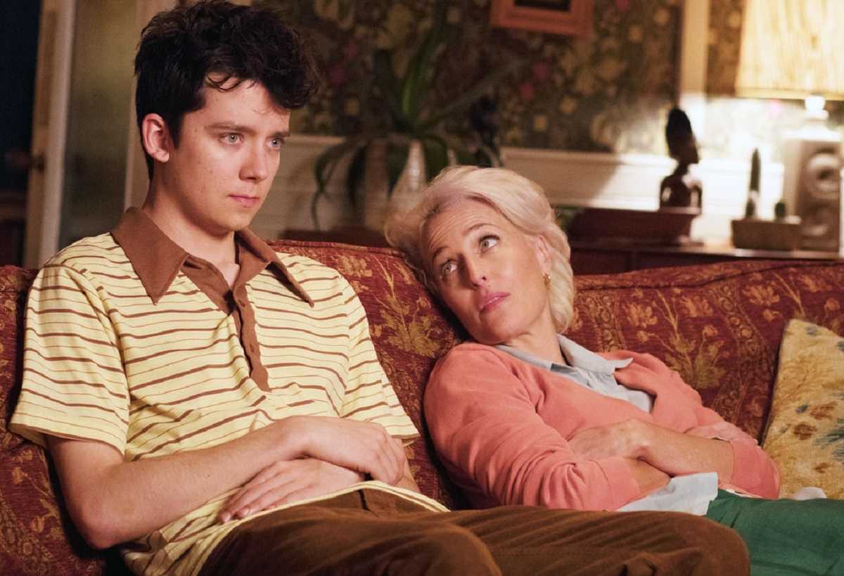 'Sex education', las series de adolescentes y Gillian Anderson