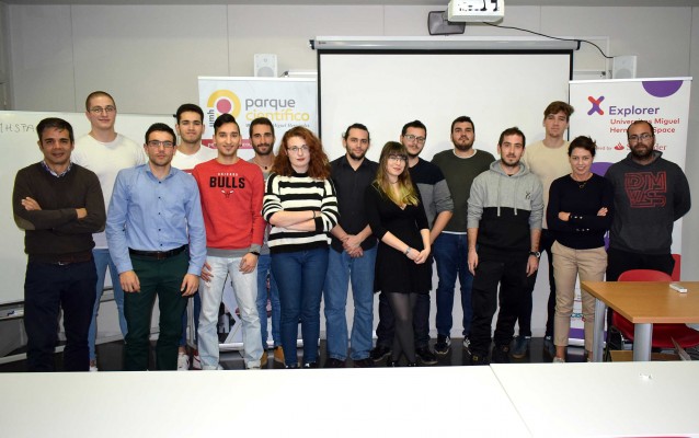 Arranca el programa Explorer del centro UMH Space con 14 proyectos y 19 emprendedores