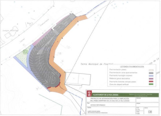 Seis ofertas para renovar el paseo marítimo de la Cala de La Vila