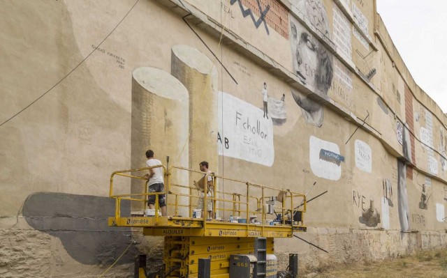 En primera persona: así es el mural de Escif en el IVAM explicado por su autor