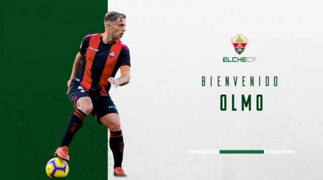 El Elche hace oficial el fichaje de Olmo, su séptimo refuerzo en este mes de enero