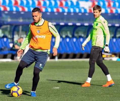 Vezo se entrena por primera vez con el Levante
