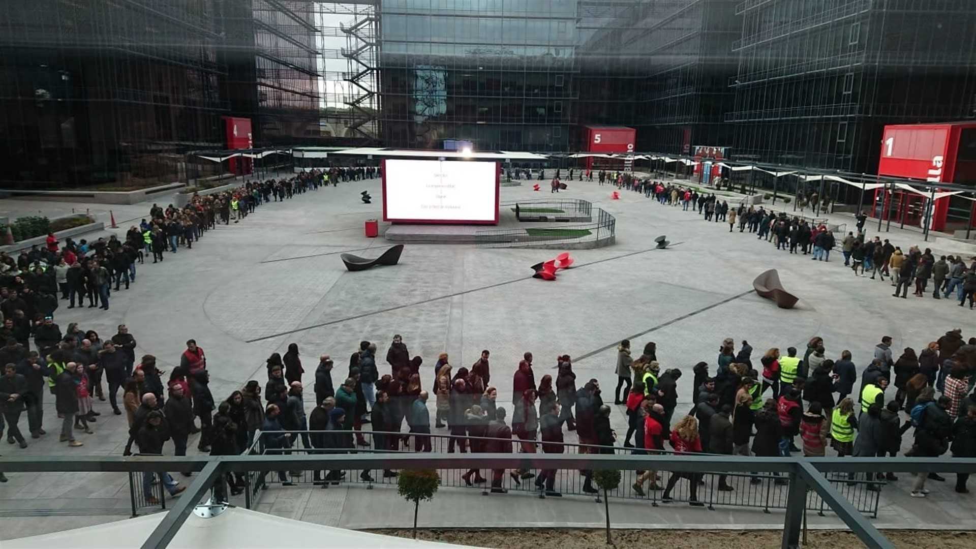 El seguimiento de la huelga en Vodafone se sitúa en el 75% en Valencia y 25% en Alicante