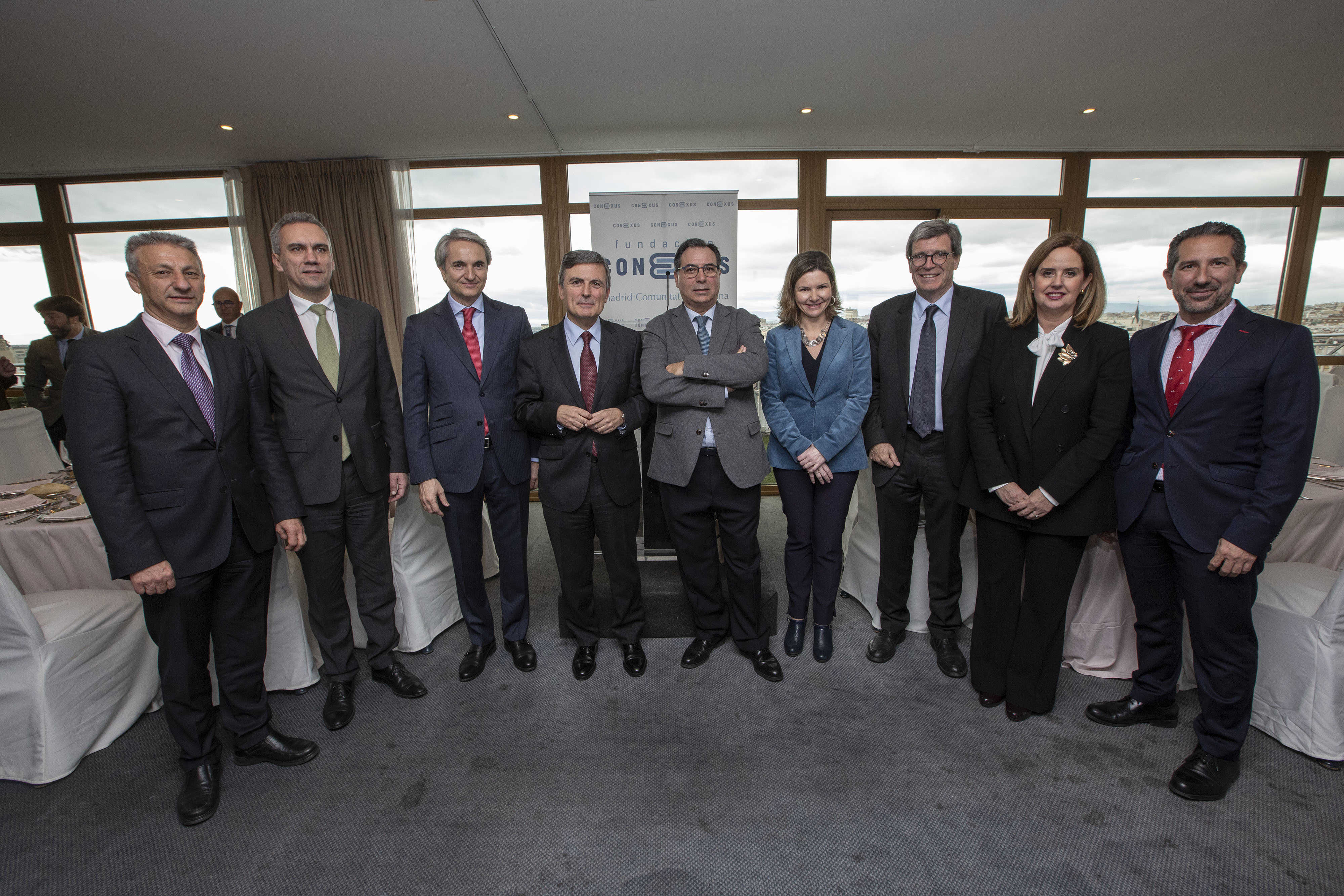 Empresarios aragoneses y valencianos reivindican en Madrid el Corredor Cantábrico-Mediterráneo 