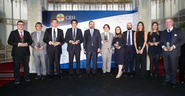 El profesor del CEU de Castellón Jaime Vilarroig, premiado en Madrid por su libro sobre Lluís Vives