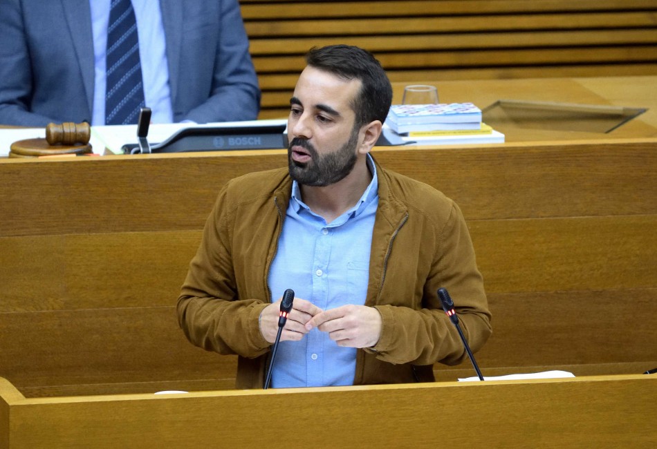 El diputado y secretario de Organización del PSPV, José Muñoz. Foto: CORTS - 