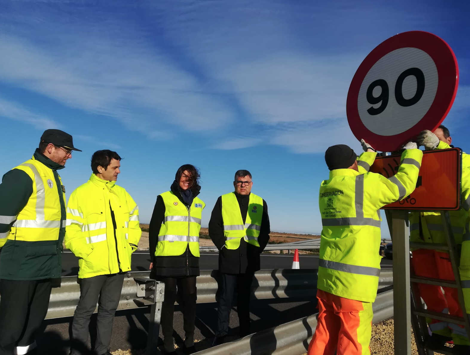 Desde el martes, cuatro carreteras de Fomento reducen su velocidad a 90 km/h en Castellón