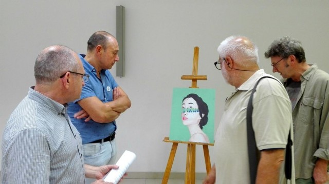 Arte efervescente: seis artistas exponen en Almassora en la muestra de jóvenes talentos 