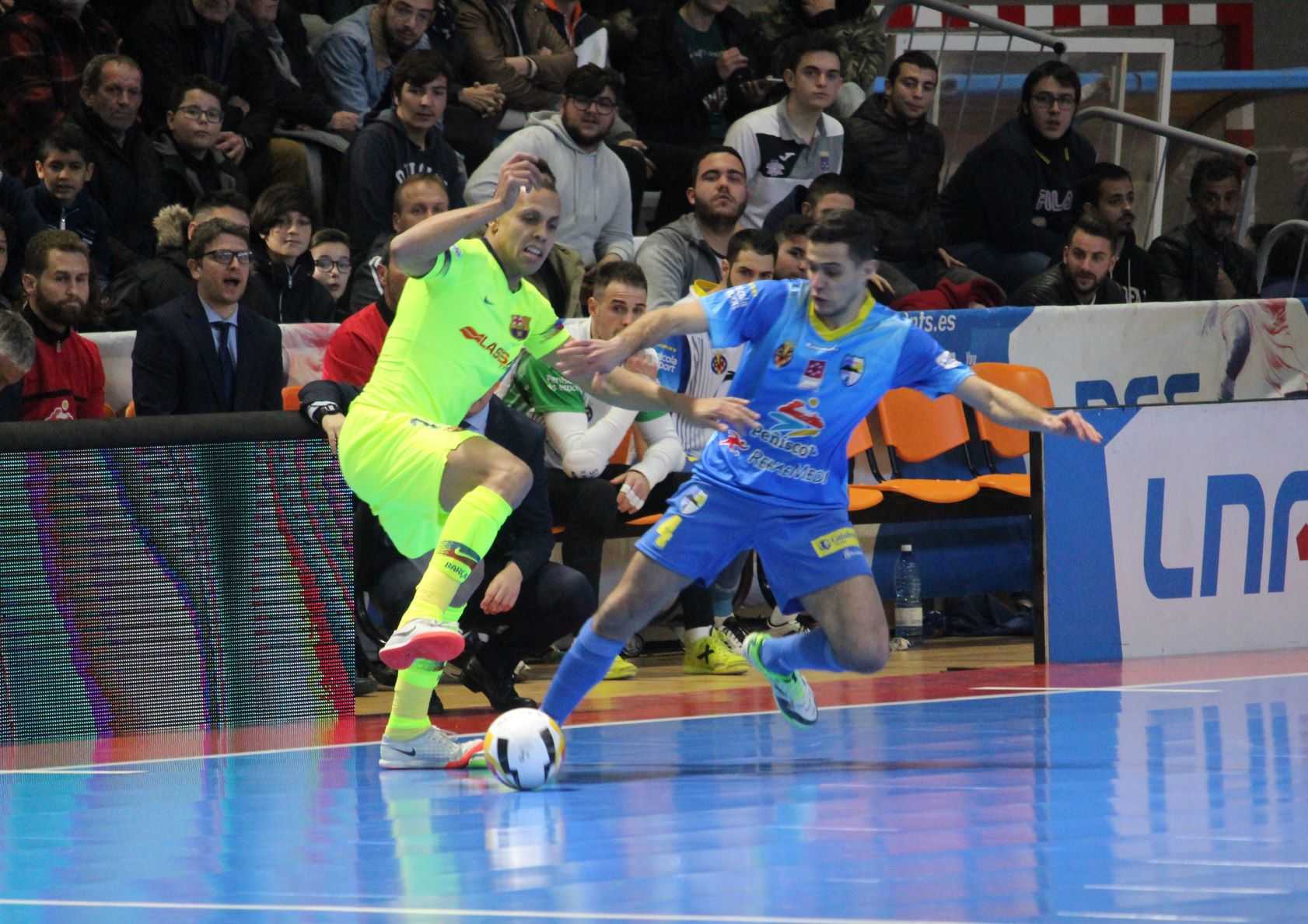 El Peñíscola RehabMedic roza la machada y pierde por la mínima ante el Barça Lassa