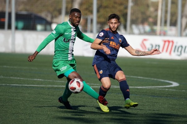 El VCF Mestalla sucumbe ante una superior UE Cornellà