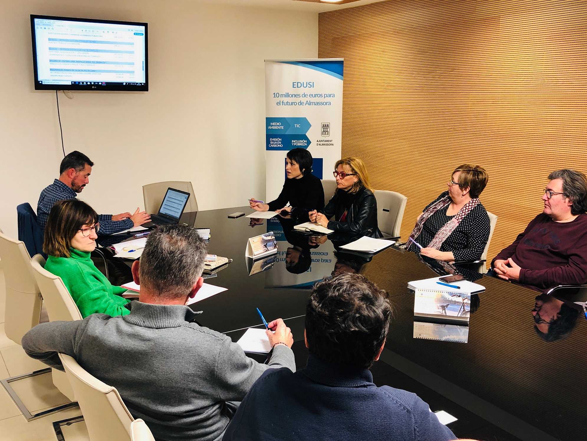 Almassora eleva a 2,3 millones las actuaciones cofinanciadas por Feder en 2019