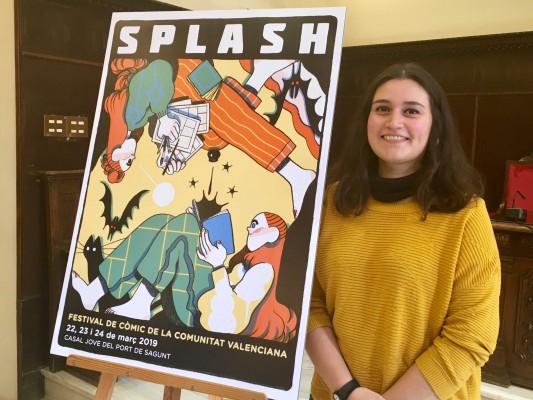 Núria Tamarit firma el cartel de la nueva edición de Splash Sagunt

