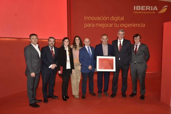 Iberia otorga a Transvía su Diploma de Honor por su incremento en ventas 