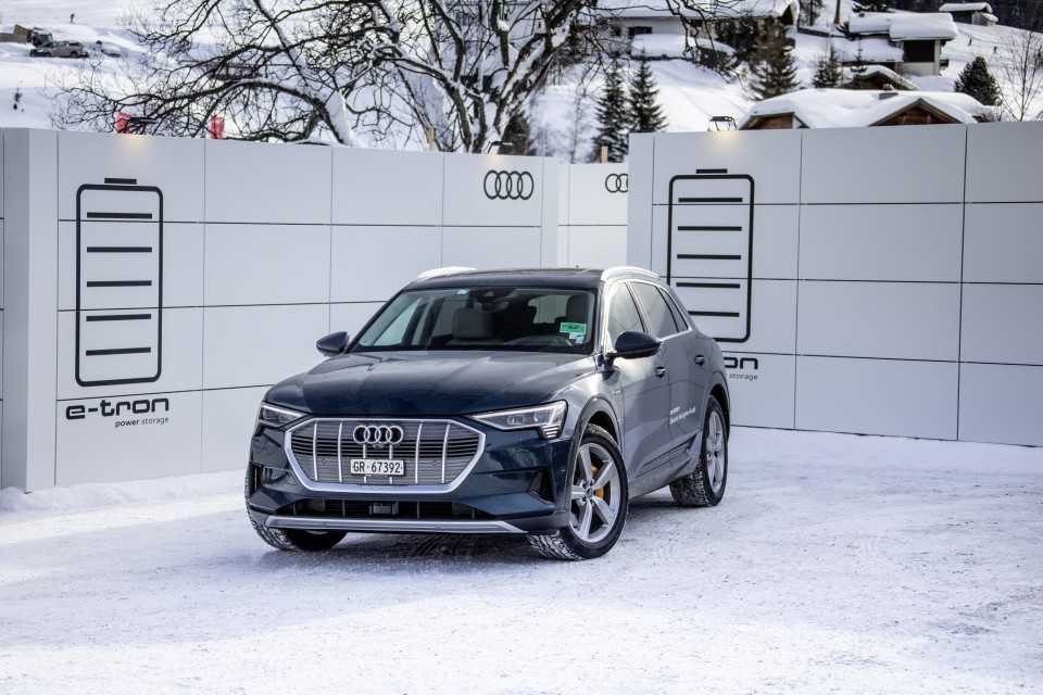 Audi electrifica el Foro Económico Mundial en Davos