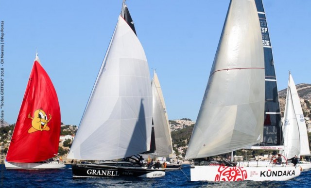 Phonemovil, Aquarele, Alzira Moraira y Clem Primero lideran la flota en las 300 Millas A3 Moraira Trofeo Grefusa