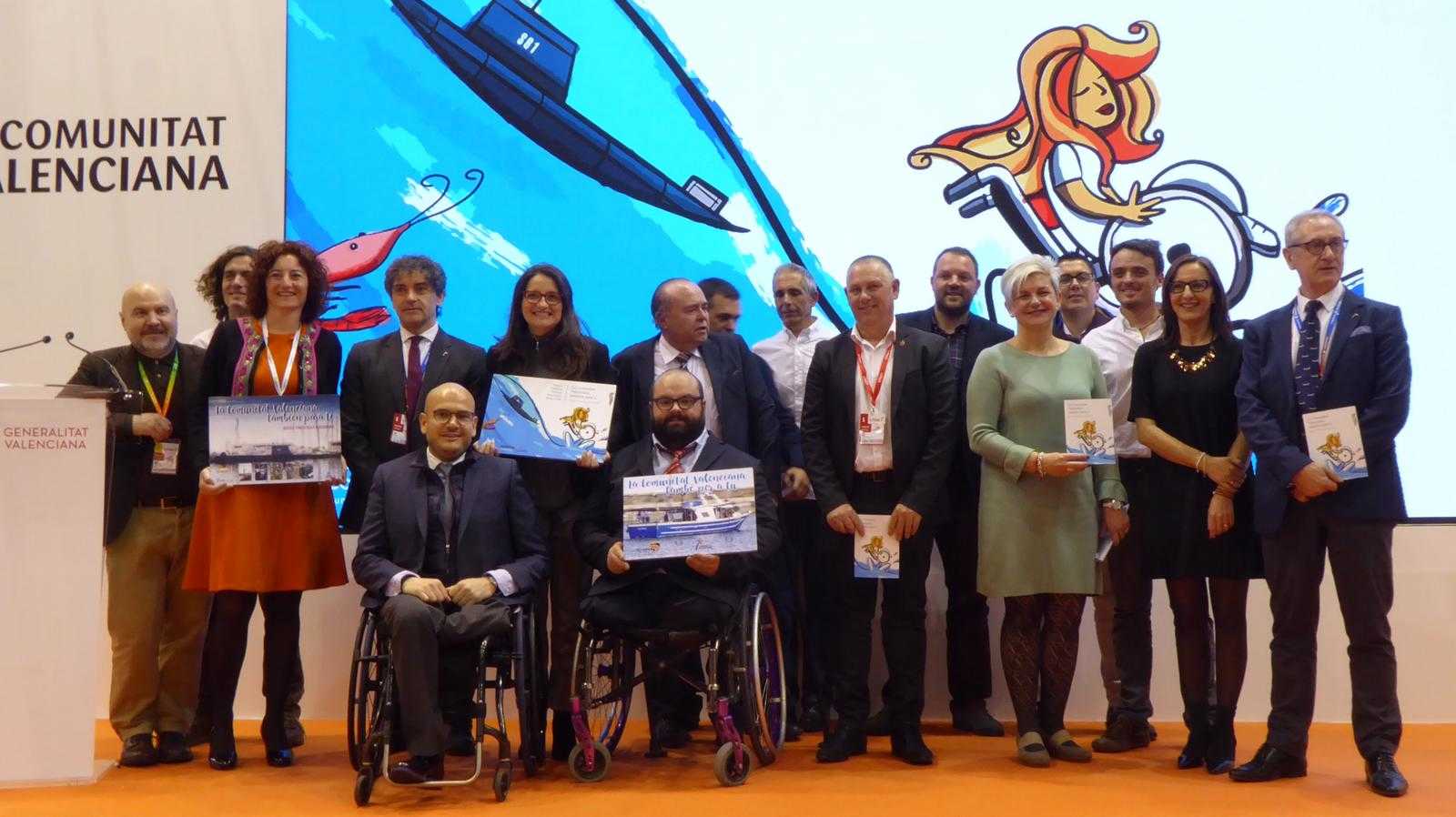 Oltra y Cocemfe presentan una nueva ruta de turismo de pesca adaptado en Vinaròs