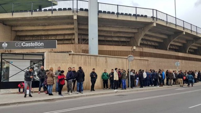 El Castellón agota las 400 entradas facilitadas por el Villarreal en apenas un día
