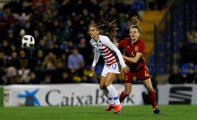 Irene Paredes y Alex Morgan hacen equipo

