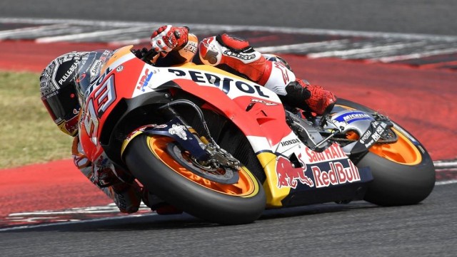 Triunfo del español Marc Márquez en MotoGP

