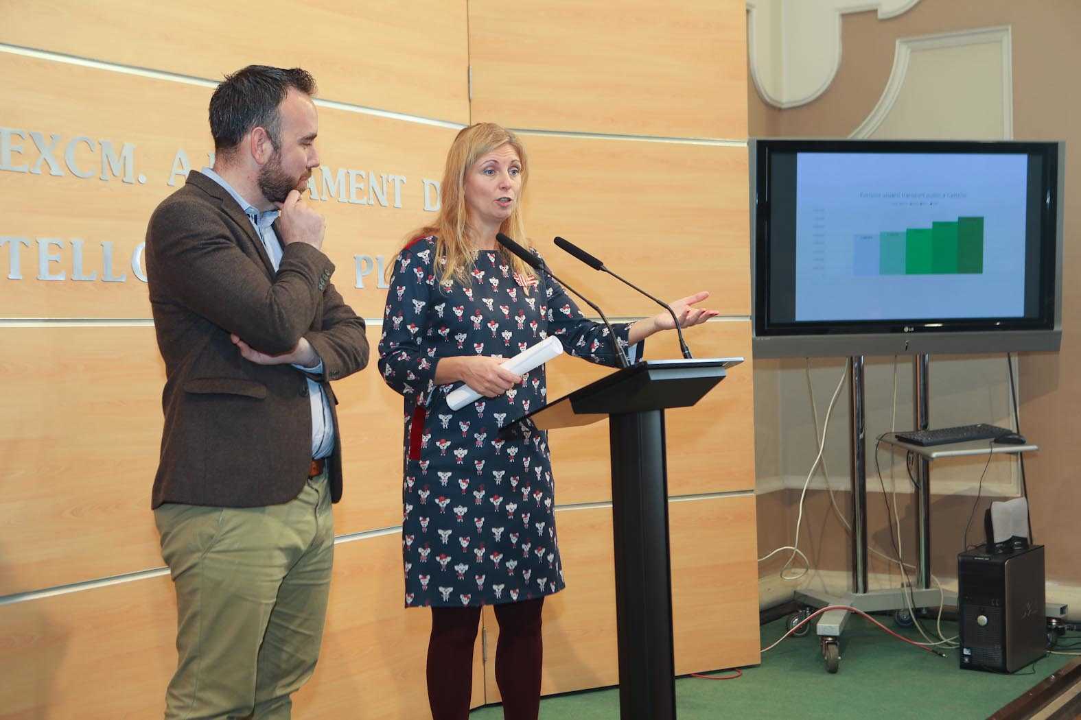 Castellón rebasa por primera vez los 7 millones de viajeros anuales en transporte público