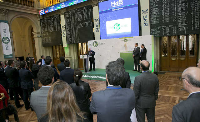 La socimi Park Rose salda su primer día en el MAB avanzando un 2,65%