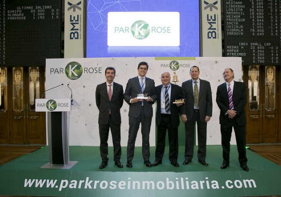 La socimi Park Rose debuta en el MAB subiendo un 1,77%