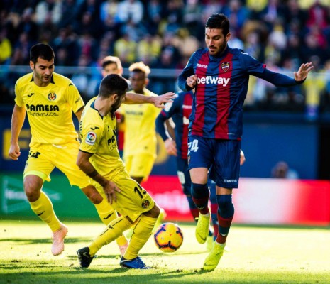 José Campaña cumplió cien partidos con el Levante