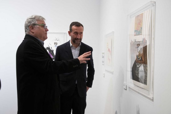 44 obras artísticas reinterpretan las 24 novelas que Manuel Vázquez Montalbán dedicó al detective Pepe Carvalho