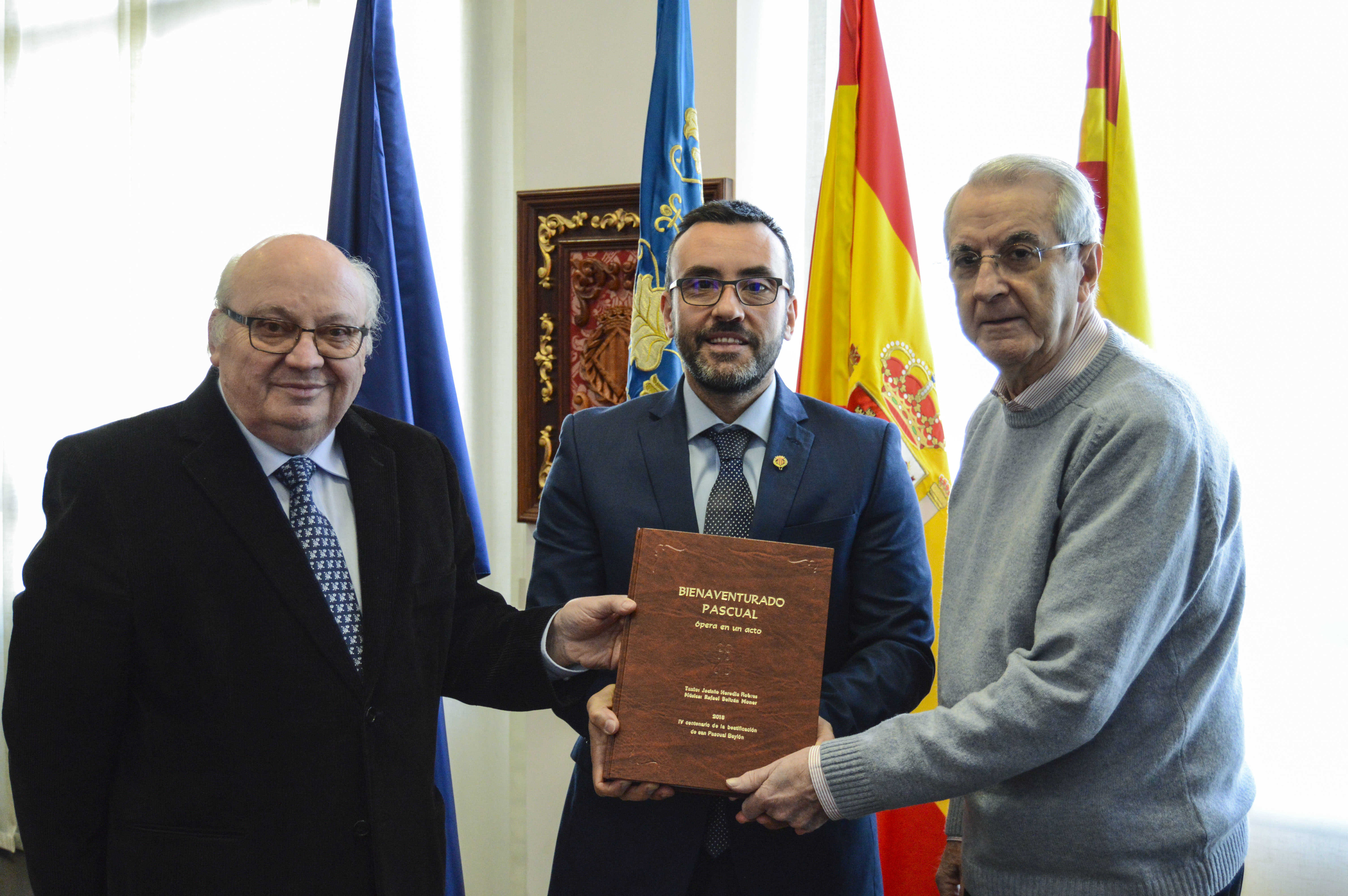 Rafael Beltrán y Jacinto Heredia culminan la ópera 'Bienaventurado Pascual' para Vila-real