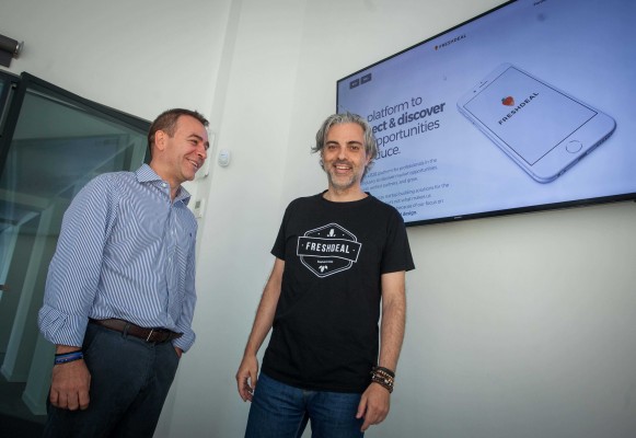 La valenciana Freshdeal, elegida entre las 30 firmas que participarán en la

Disrupt Alley