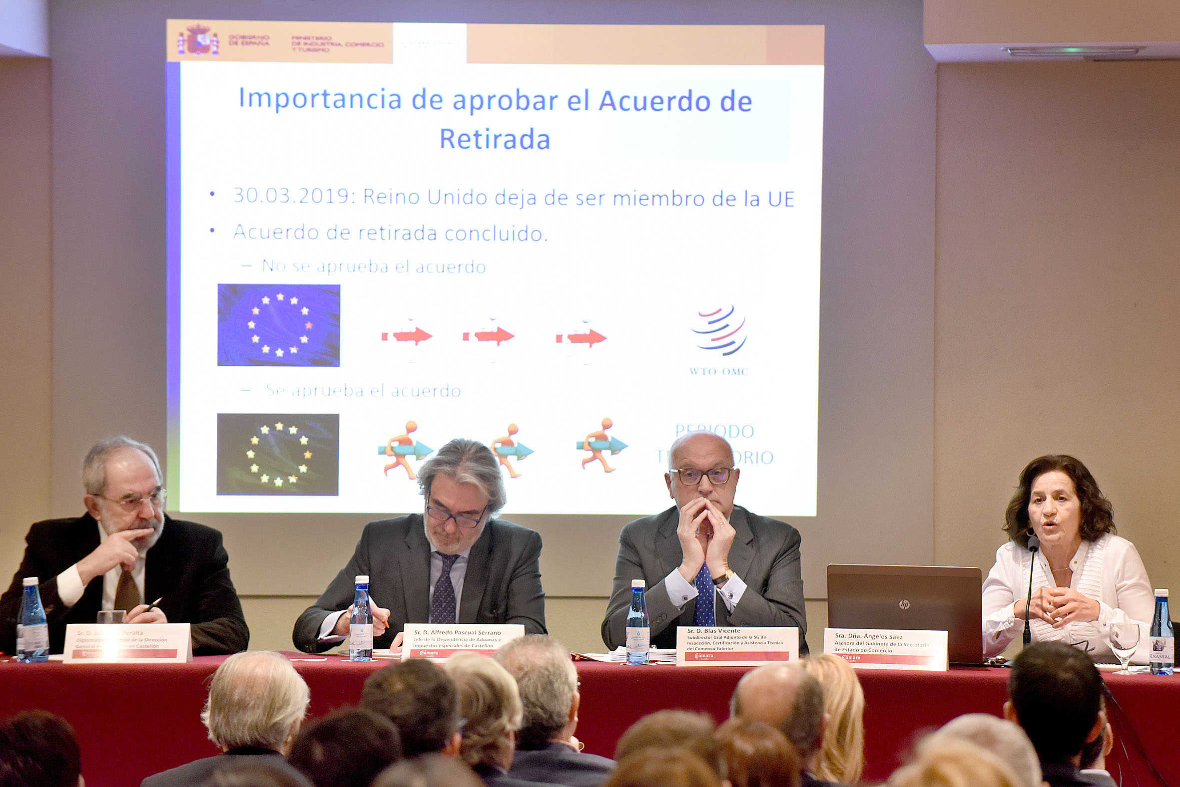 Cámara Castellón analiza los posibles escenarios para las empresas tras el Brexit