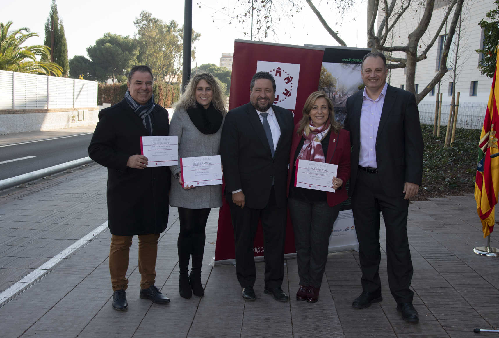 La Diputación destina 617.000 euros para fomentar el uso de cerámica en espacios urbanos