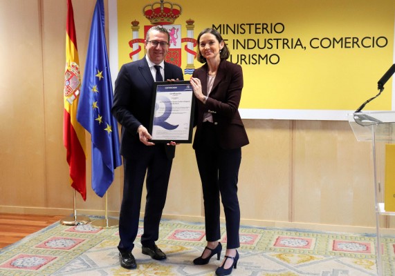 Benidorm recibe la certificación como primer Destino Turístico Inteligente de manos de la ministra Reyes Maroto
