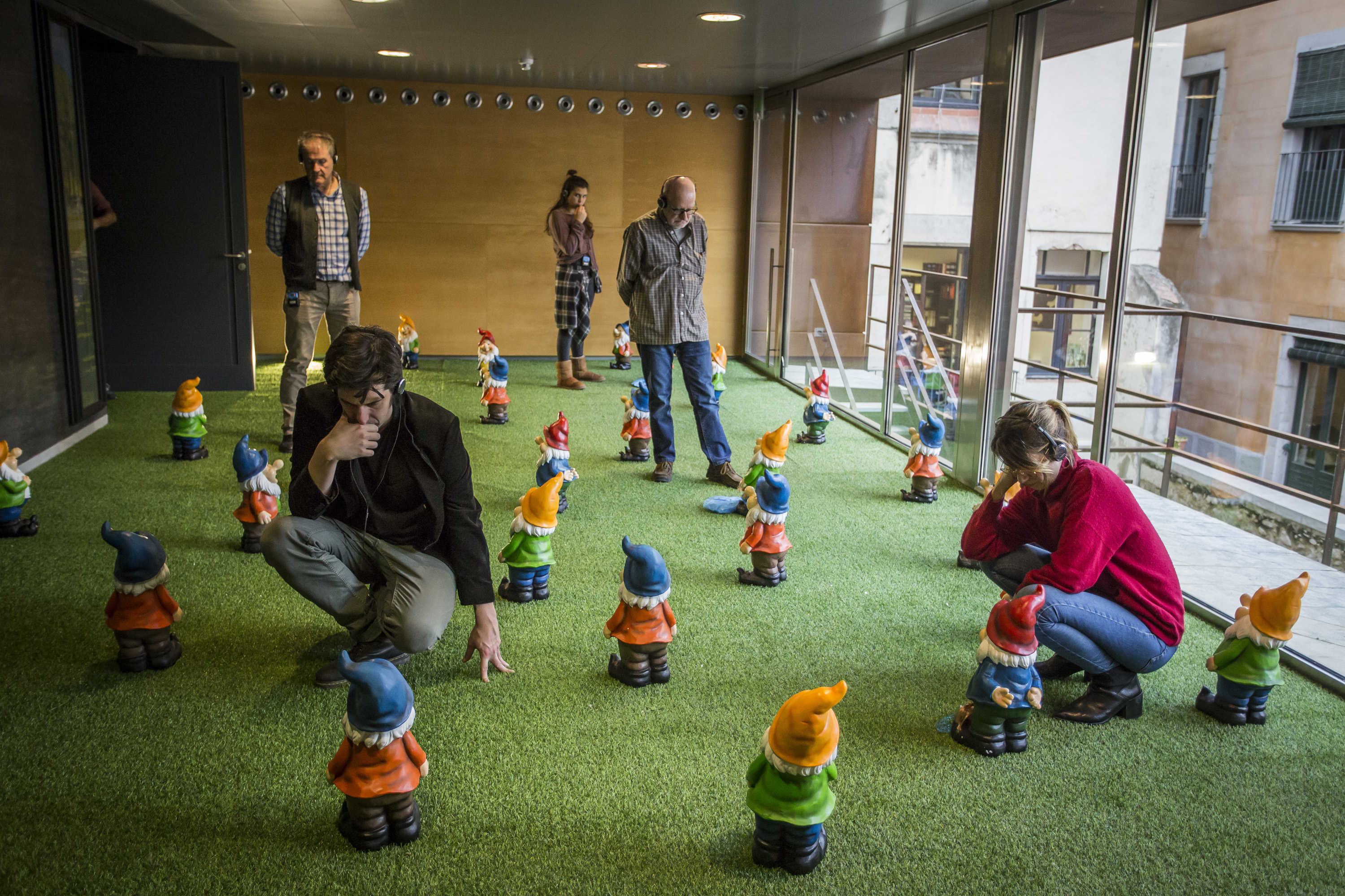 El Centre del Carme i el Festival 10 Sentidos instal·len un 