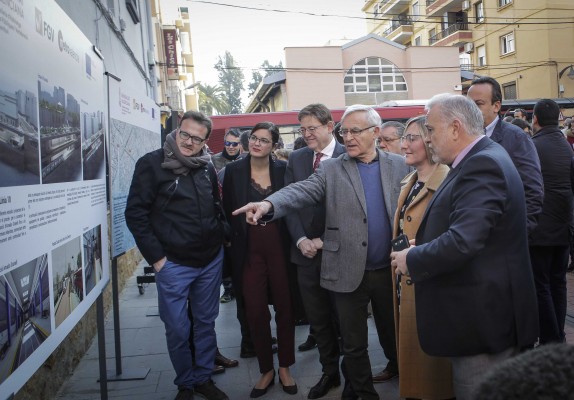 Natzaret sale del olvido: las obras de la Linea 10 de Metrovalencia empezarán en abril