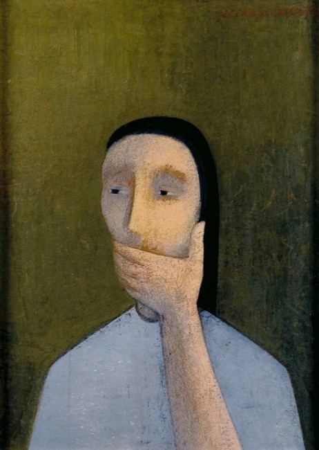 'Silencio', Juana Francés. 1953. Coleccio?n Candela A?lvarez Soldevilla. - 
