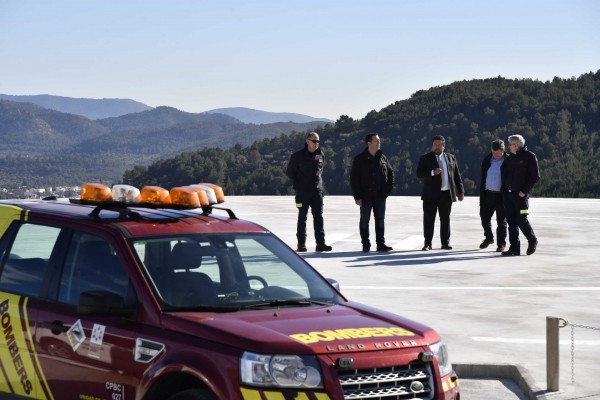 Castellón amplía la red provincial de helisuperficies para urgencias con una base en Lucena del Cid