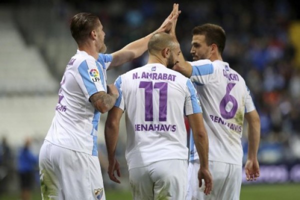 El Málaga prosigue con su escalada y deja estancado al Celta