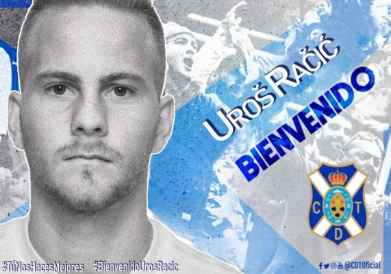 El Valencia hace oficial la cesión de Racic al Tenerife 