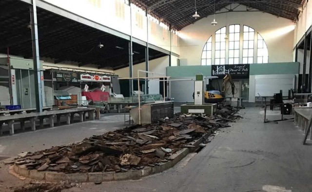 Comienzan las obras de la última fase de la remodelación del mercado municipal de Nules
