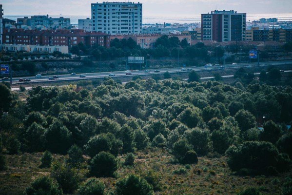 Intu afirma que su solución para el barranco junto a la CV-35 ya se aplica en la propia carretera