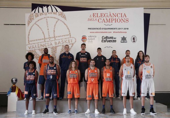 El Valencia Basket festejará la inauguración de L'Alqueria del Basket en su equipaje