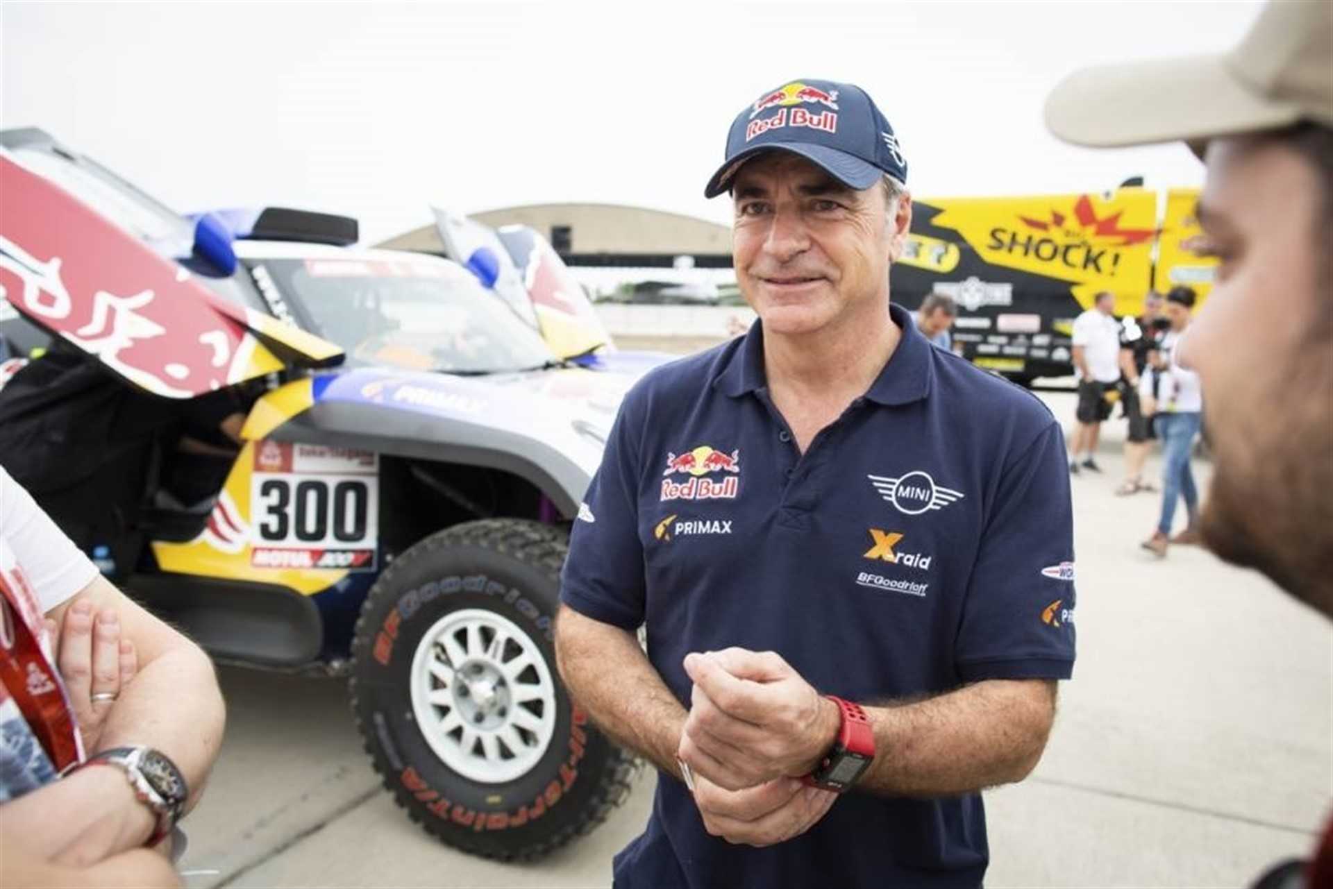 Carlos Sainz lamenta los problemas en la segunda etapa: 