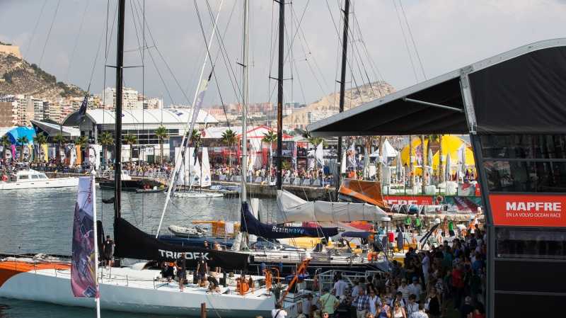 Los equipos de la Volvo Ocean Race llegarán a Alicante el 12 de octubre

